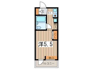 エムズ南林間の物件間取画像